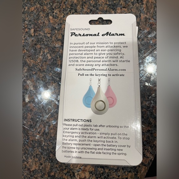 SafeSound Personal Alarm Keychain - Picture 2 of 2